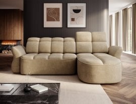 Kotna sedežna garnitura s relax mehanizmom Beneth
