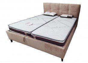Dvižne postelje Novelty - Dvižna postelja Nord 180x200 cm magic velvet 2253 - eksponat