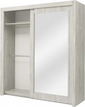 Gami Fabricant Francias - Garderobna omara z drsnimi vrati Eden 246 cm