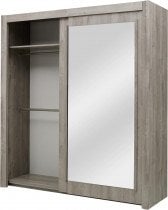 Gami Fabricant Francias - Garderobna omara z drsnimi vrati Eden 201 cm