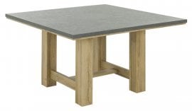 Kvadratasta jedilna miza Broceliande