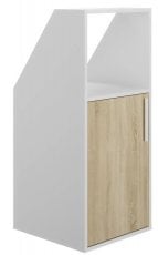 Ozka omara Under - Sonoma hrast/bela