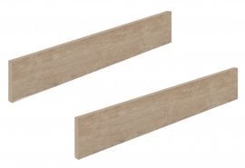 Stranski stranici za otroško posteljo Marcel - 70x140 cm - Blond hrast/bela
