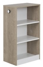 Poličnik Marcel - Blond hrast/bela