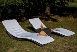 Bello Giardino - Komplet vrtnih ležalnikov Successo - LO.004.002 - siv