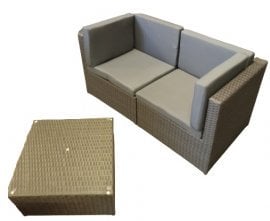 Vrtni set Pieno - ZO.062.002 - rjav