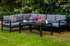 Vrtna garnitura Alluminio Grande Nero - ZO.036.A.B - črna