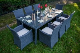 Vrtni set Gustoso Grande - MS.002.002.XL - siv