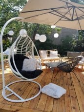 Viseči vrtni fotelj Bellissimo - LO.010.001.G