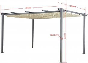 Bello Giardino - Vrtni paviljon 3x4 m - AZ.002.A