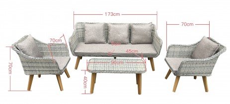 Bello Giardino - Vrtni set Largo Grande - ZO.041.150.XL