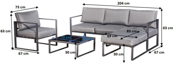 Bello Giardino - Vrtni set Mostrare - ZO.059.A.W