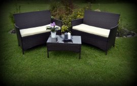 Bello Giardino - Komplet vrtnega pohištva Comodo - rjav - ZO.015.001.XL