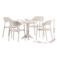 Bello Giardino - Komplet jedilnega pohištva Vita - MS.037.P