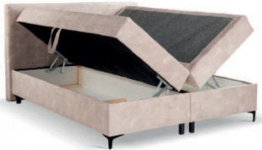 Pionier - Boxspring postelja Haga - 140x200 cm