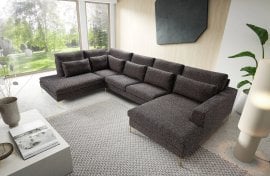 Sedežna garnitura v U obliki Roma