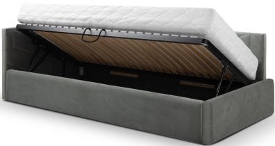 Pionier - Postelja z možnostjo dvižnega mehanizma 3D - 90x200 cm