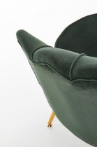 Halmar - Fotelj Amorinito - temno zelena