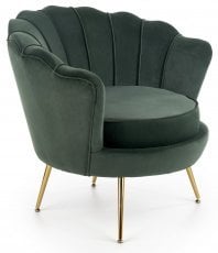 Fotelj Amorinito - temno zelena