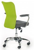 Halmar - Pisarniški stol Andy - siva/zelena