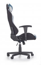 Halmar - Gaming stol Cayman - svetlo siv/moder