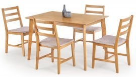 Halmar - Jedilna miza s štirimi stoli Cordoba