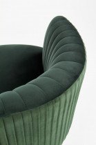 Halmar - Fotelj Crown I - temno zelen