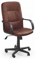 Direktorski stol Denzel - temno rjav