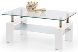 Klubska miza Diana Intro - bela
