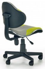 Halmar - Pisarniški stol Flash - siv/zelen