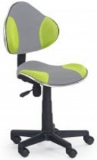 Pisarniški stol Flash - siv/zelen