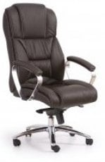 Direktorski stol Foster - temno rjav