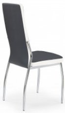 Halmar - Jedilniški stol K210 - črna/bela