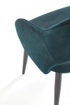 Halmar - Jedilniški stol K364 - temno zelen