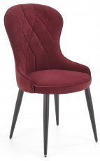 Halmar - Jedilniški stol K366 - temno rdeč