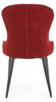 Halmar - Jedilniški stol K366 - temno rdeč