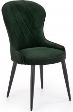 Halmar - Jedilniški stol K366 - temno zelen