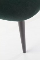 Halmar - Jedilniški stol K384 - temno zelen