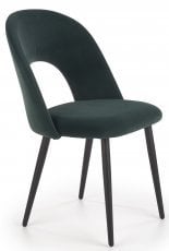Jedilniški stol K384 - temno zelen