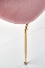 Halmar - Jedilniški stol K385 - svetlo roz