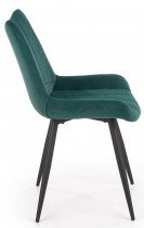 Halmar - Jedilniški stol K388 - temno zelen