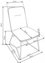 Halmar - Jedilniški stol K390