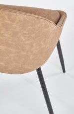 Halmar - Jedilniški stol K406 - svetlo siv