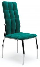 Halmar - Jedilniški stol K416 - temno zelen