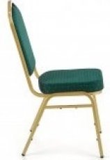 Halmar - Jedilniški stol K66 - zelen