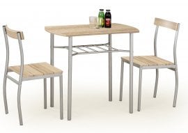 Jedilna miza Lance + 2 stola - sonoma hrast