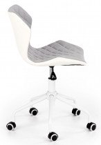 Halmar - Pisarniški stol Matrix 3 - siv/bel