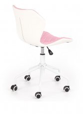 Halmar - Pisarniški stol Matrix 3 - roza/bel