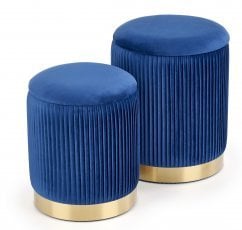 Tabure Monty - temno moder