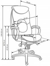 Halmar - Direktorski stol Quad